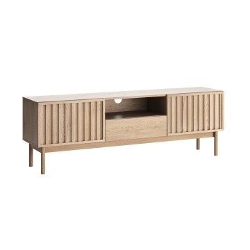 Meuble TV KIOTO 159x53 cm chêne Cremona