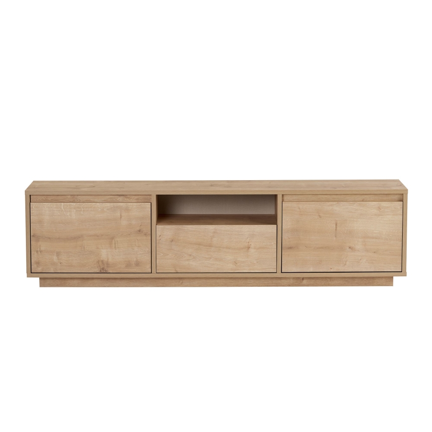 Meuble TV KREDE 160x30 cm chêne