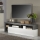 Meuble TV LENOR blanc/anthracite