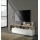 Meuble TV LENOR blanc/marron