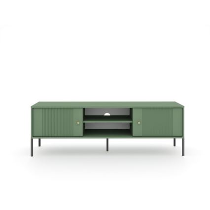 Meuble TV LUE vert/noir