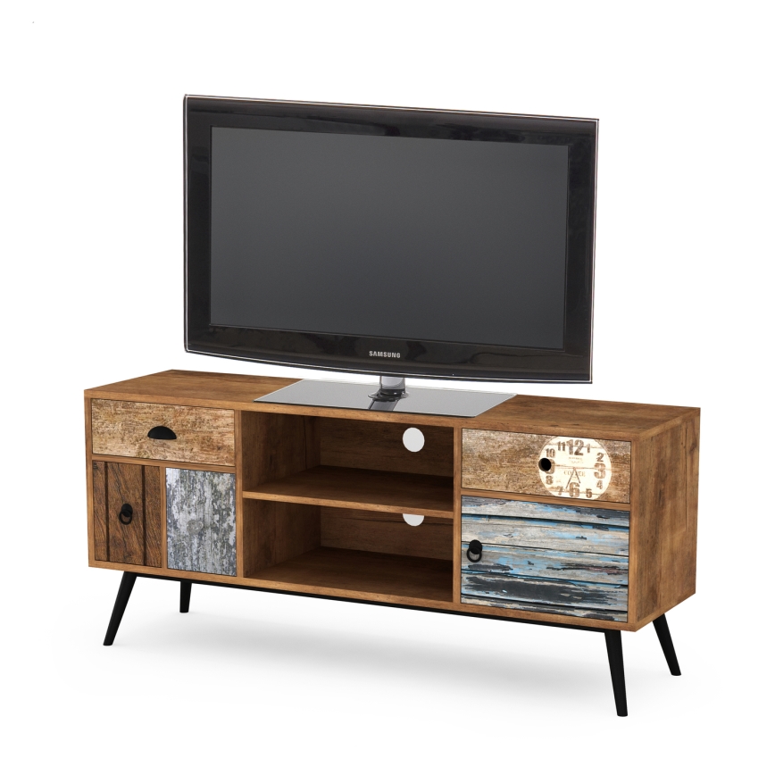 Meuble TV MEZO 40x120 cm chêne wotan