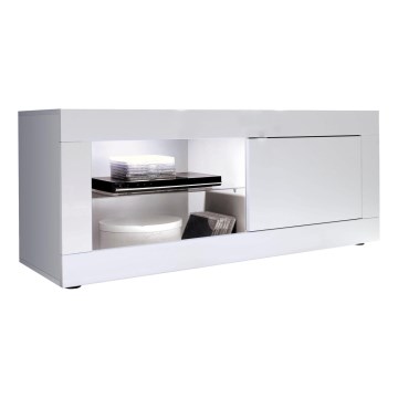 Meuble TV NERILA blanc