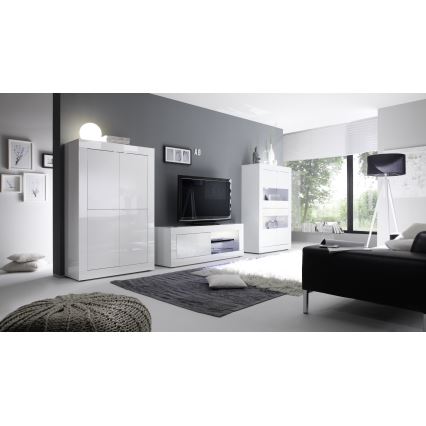 Meuble TV NERILA blanc