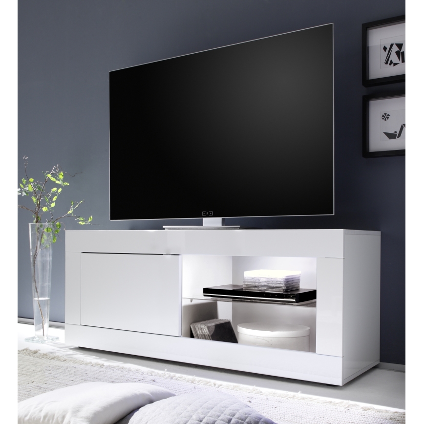Meuble TV NERILA blanc