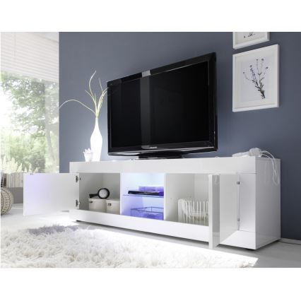 Meuble TV NERILA blanc