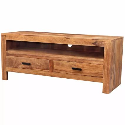 Meuble TV RAMI 50x120 cm bois massif/ palissandre