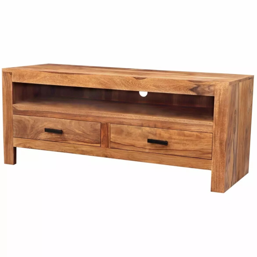 Meuble TV RAMI 50x120 cm bois massif/ palissandre