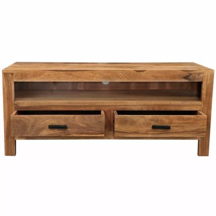 Meuble TV RAMI 50x120 cm bois massif/ palissandre