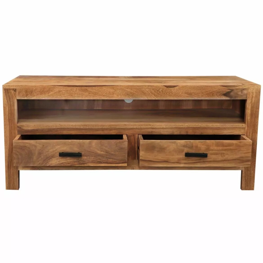 Meuble TV RAMI 50x120 cm bois massif/ palissandre