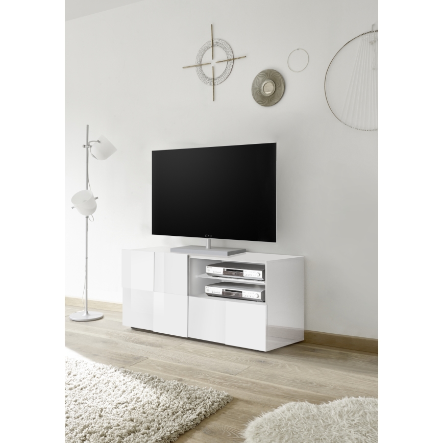 Meuble TV SERIAN blanc