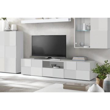 Meuble TV SERIAN blanc