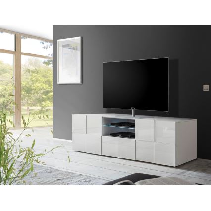 Meuble TV SERIAN blanc