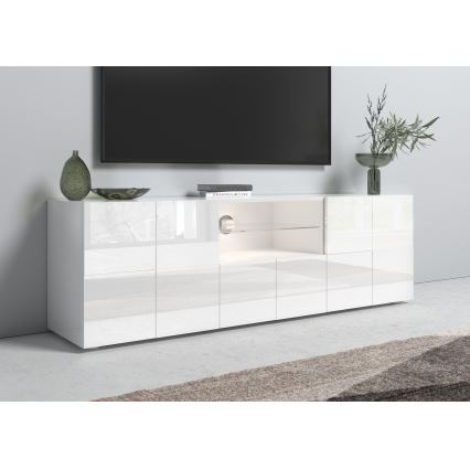 Meuble TV SERIAN blanc