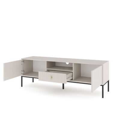 Meuble TV SUE beige/cachemire