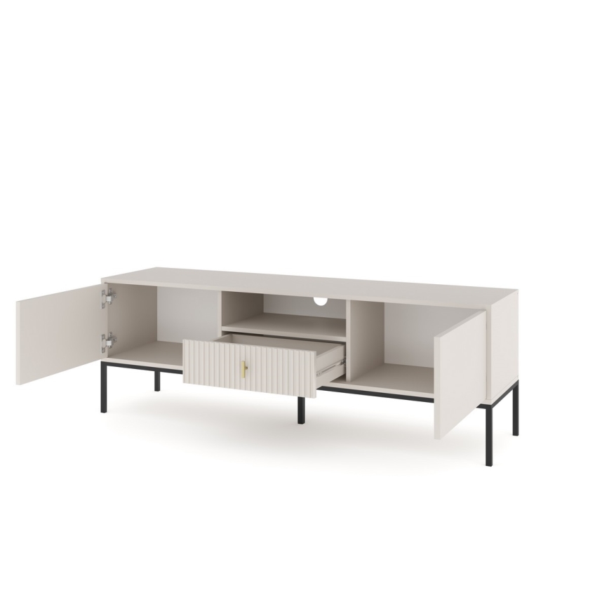 Meuble TV SUE beige/cachemire