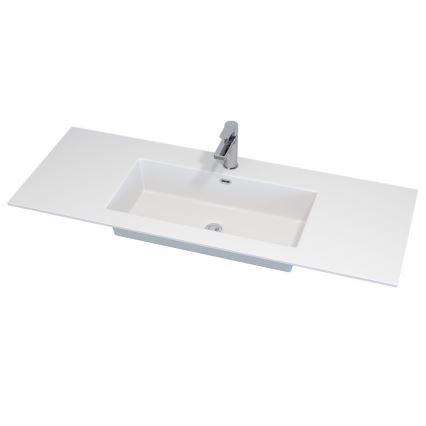 Meuble-vasque HELSINKI 120 cm blanc