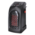 Mini ventilateur pour prise électrique avec élément chauffant en céramique 350W/230V