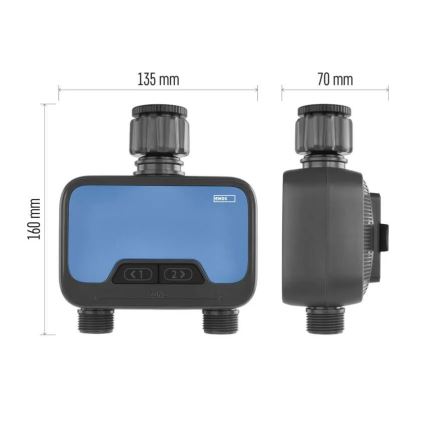 Minuteur d'irrigation GoSmart 2 sorties