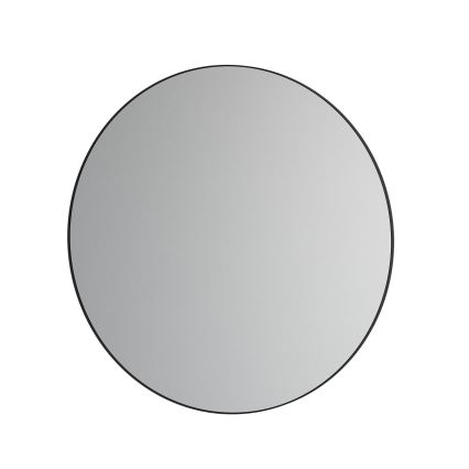 Miroir de salle de bains BORGSTED Ø 80 cm noir