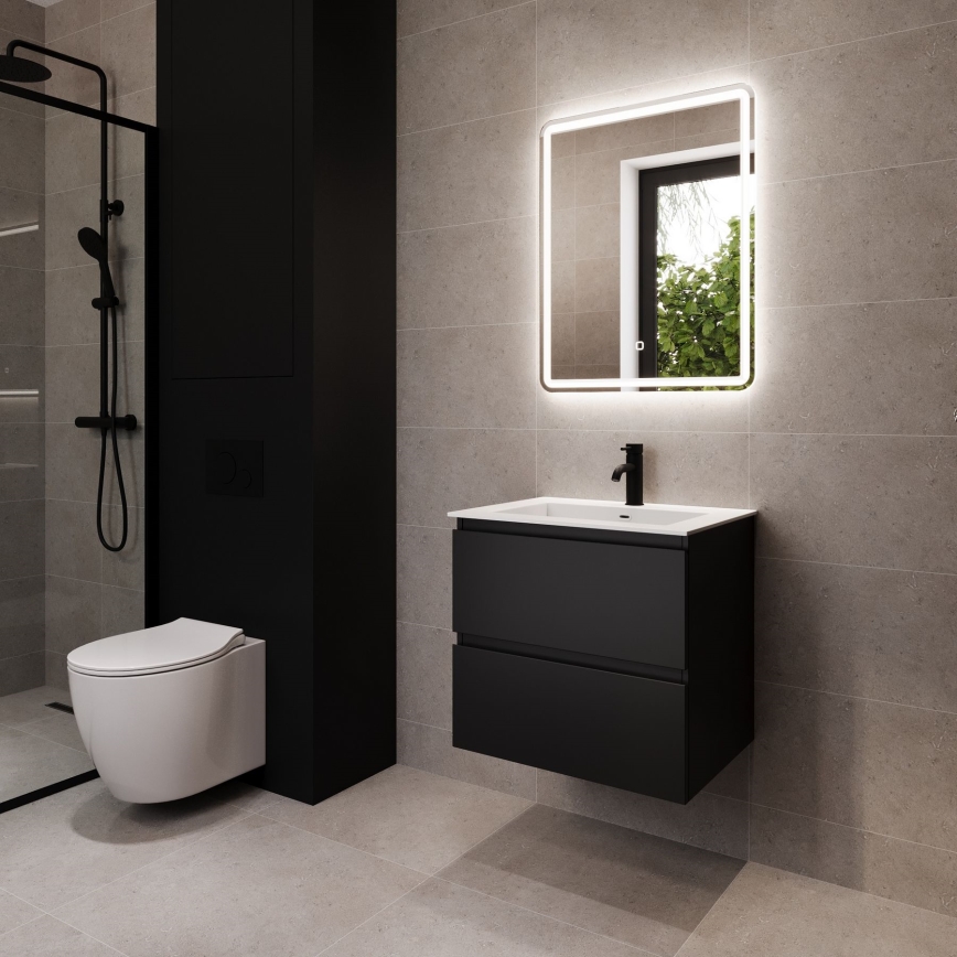 Miroir LED pour salle de bains TARS, 24,8 W, 230 V, IP44