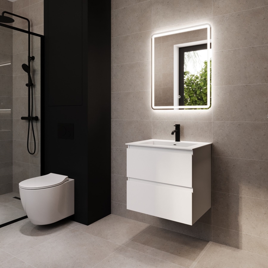 Miroir LED pour salle de bains TARS, 24,8 W, 230 V, IP44