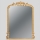 Miroir mural 66x44 cm doré