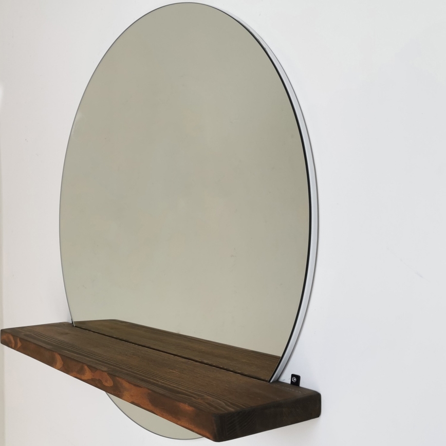 Miroir lumineux LED avec étagère GoodHome Adriska