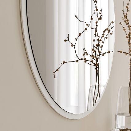 Miroir mural AYNA 60 cm blanc