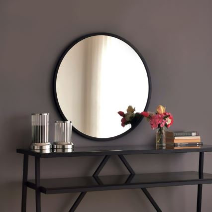 Miroir mural AYNA 60 cm noir