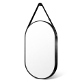 Miroir mural BIBI 85 x 55 cm noir