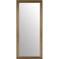 Miroir mural CARLO 90x40 cm en laiton