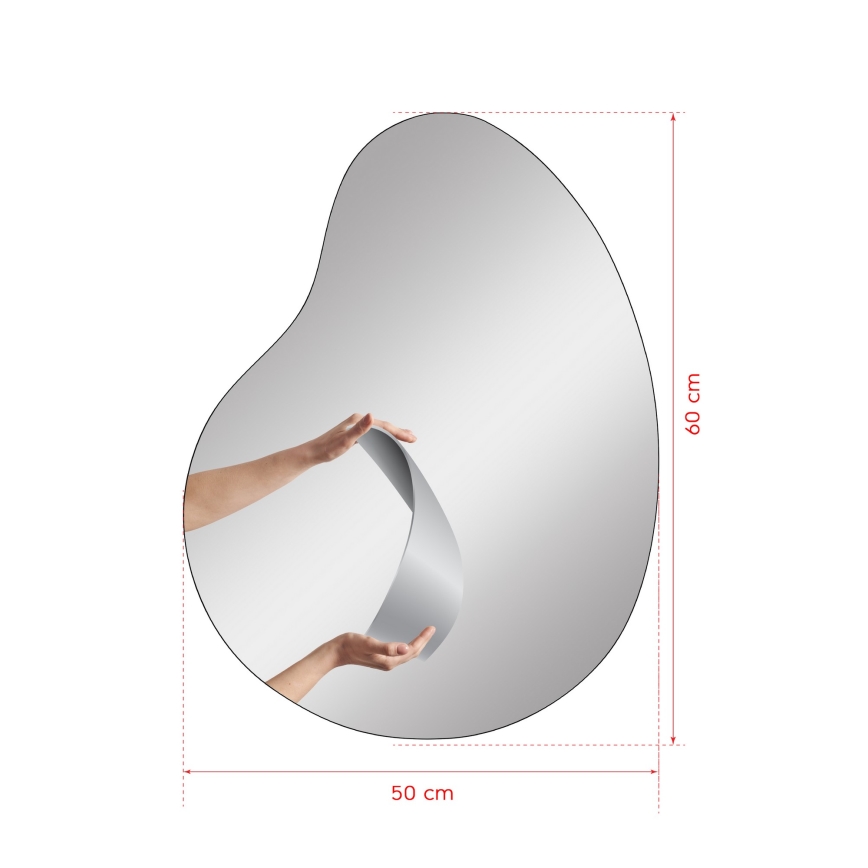 Miroir mural GLENIA 60x50 cm