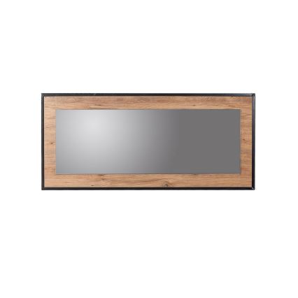 Miroir mural QUANTUM 60x110 cm marron/noir