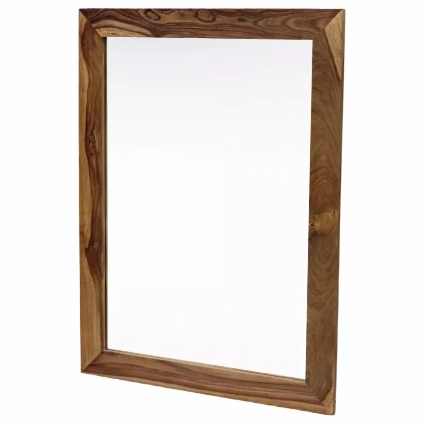Miroir mural RAMI 120x90 cm bois massif/palissandre