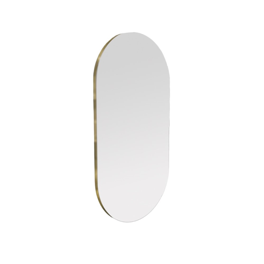 Miroir mural RIORS 85x45 cm doré