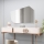 Miroir mural TARZ 49x86 cm blanc