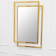 Miroir mural VIDO 110x80 cm doré
