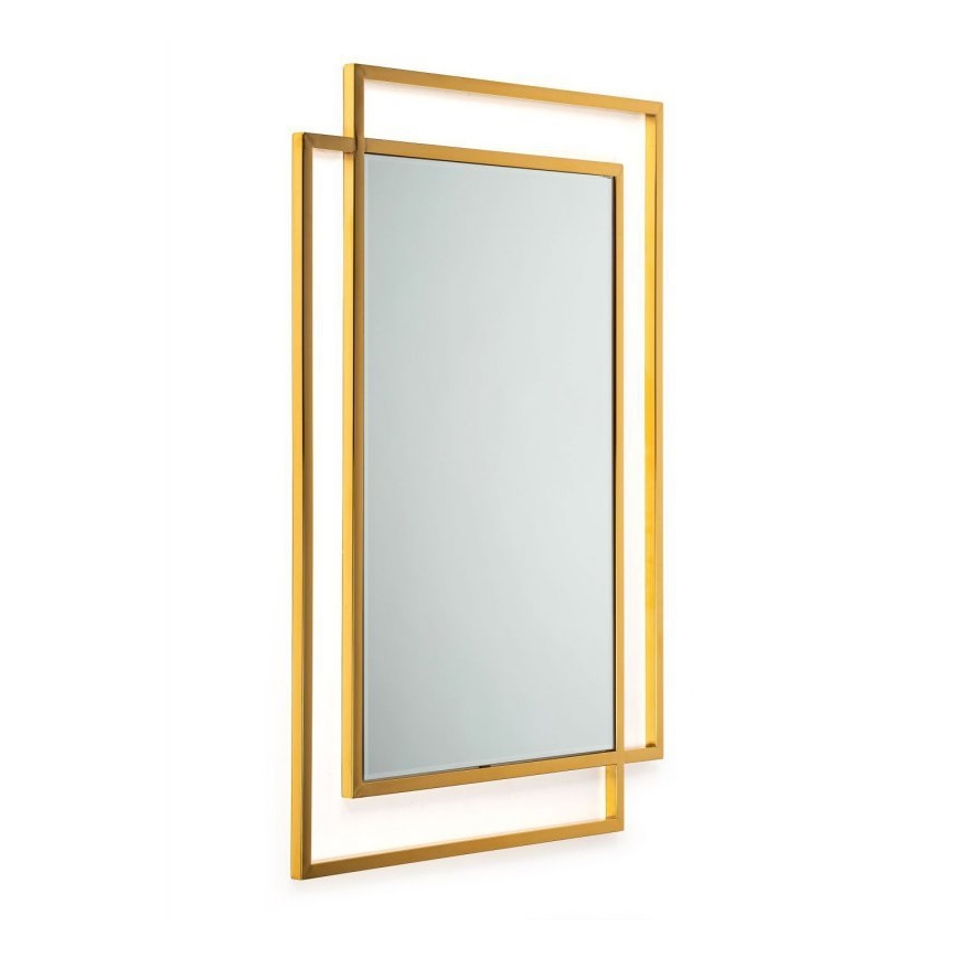 Miroir mural VIDO 110x80 cm doré