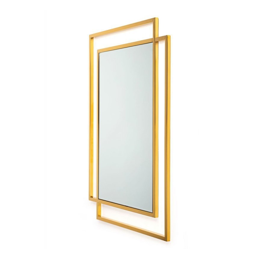 Miroir mural VIDO 110x80 cm doré