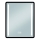 Miroir rétro-éclairé à intensité variable salle de bain LED/20W/230V 4000K IP44