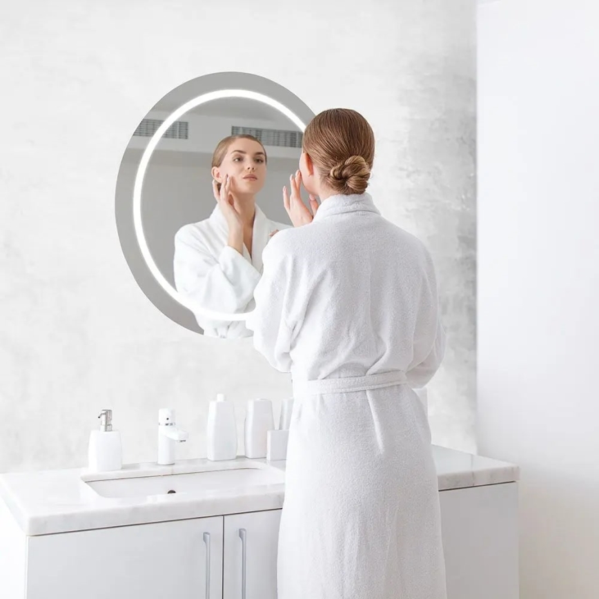 Miroir rétro-éclairé de salle de bains LED/31W/230V IP44