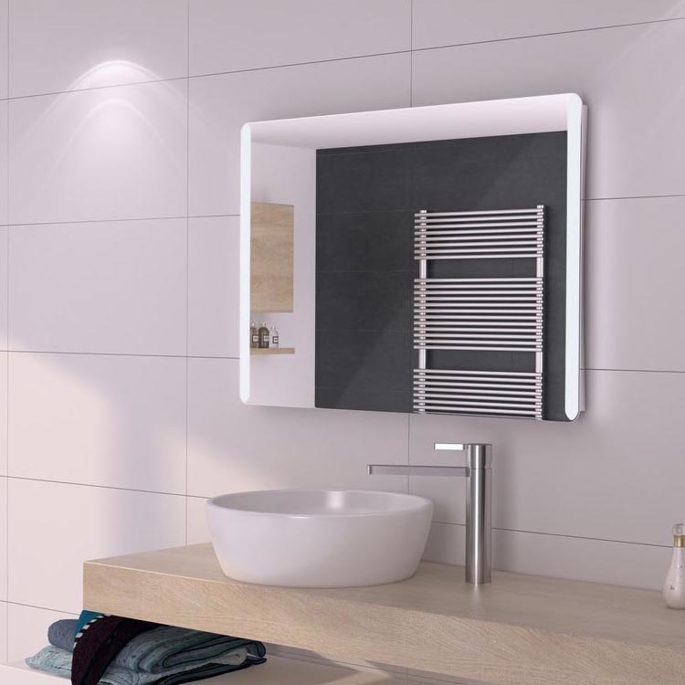 Miroir rétro-éclairé dimmable LED salle de bain 700x500 mm IP44