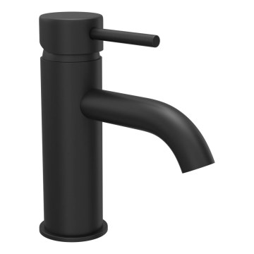 Mitigeur de lavabo DRAGOR 15,6 cm noir mat