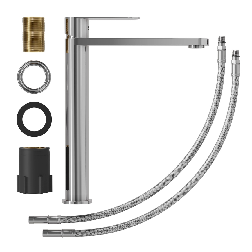 Mitigeur pour lavabo TARNBY 27,3 cm, chromé brillant