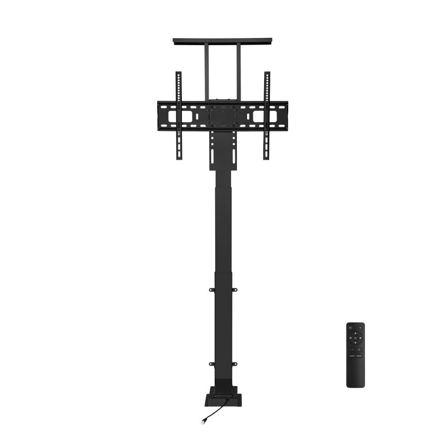 MK FLORIA MKF-19DM648 - Support sur pied pour téléviseur 37-65 noir SCHUKO + télécommande