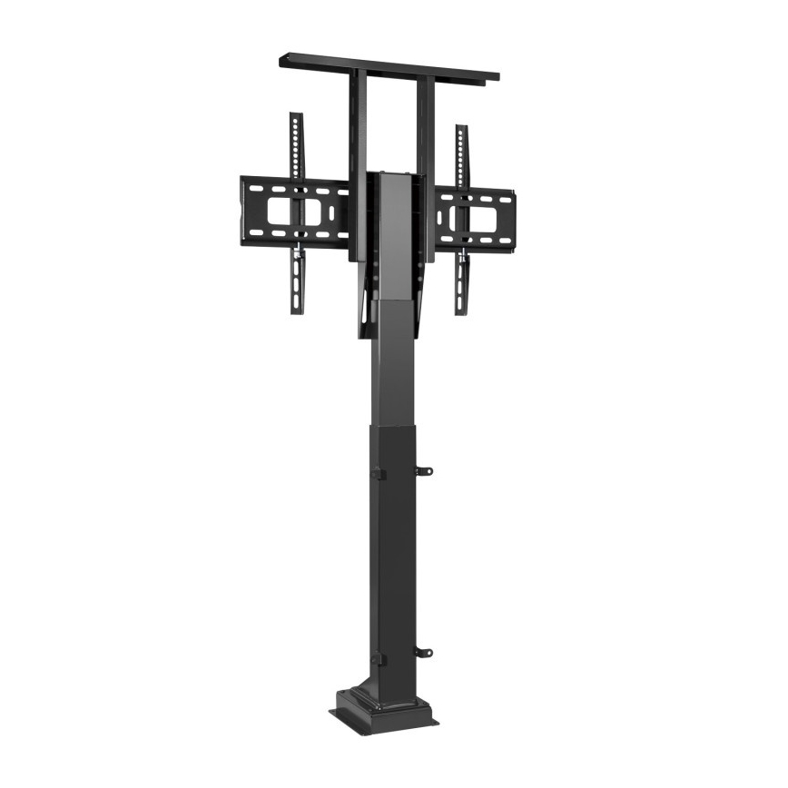 MK FLORIA MKF-19DM648 - Support sur pied pour téléviseur 37-65 noir SCHUKO + télécommande