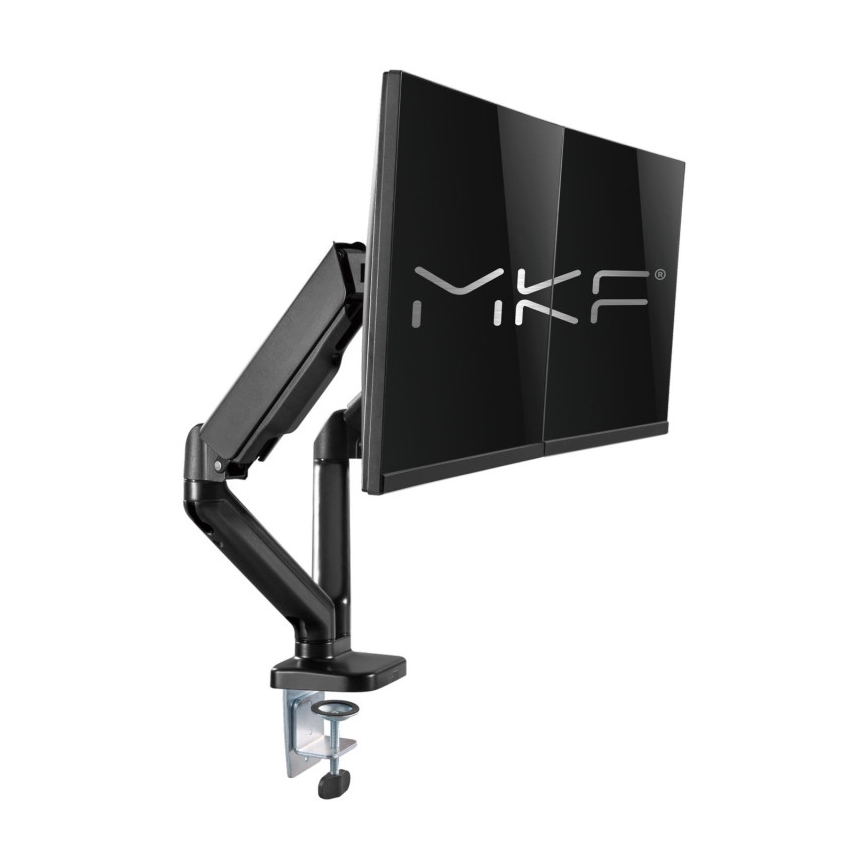 MK FLORIA MKF-21DP113S2 - Support réglable pour deux moniteurs 32 noir