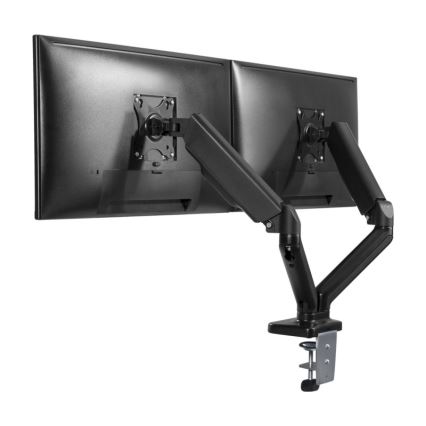 MK FLORIA MKF-21DP113S2 - Support réglable pour deux moniteurs 32 noir