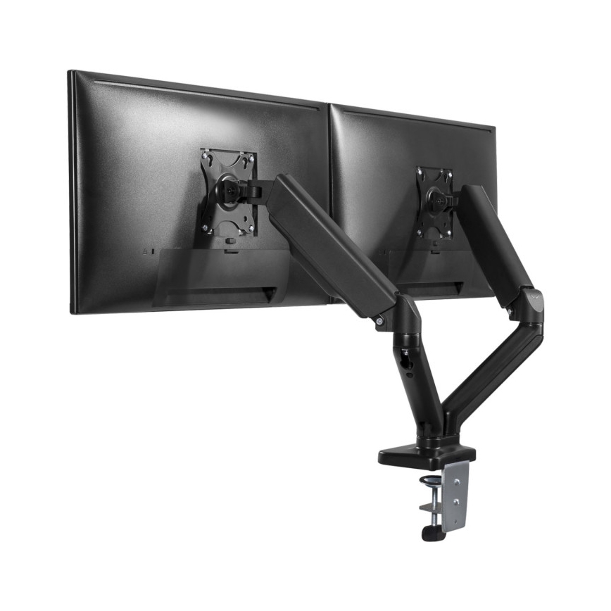 MK FLORIA MKF-21DP113S2 - Support réglable pour deux moniteurs 32 noir